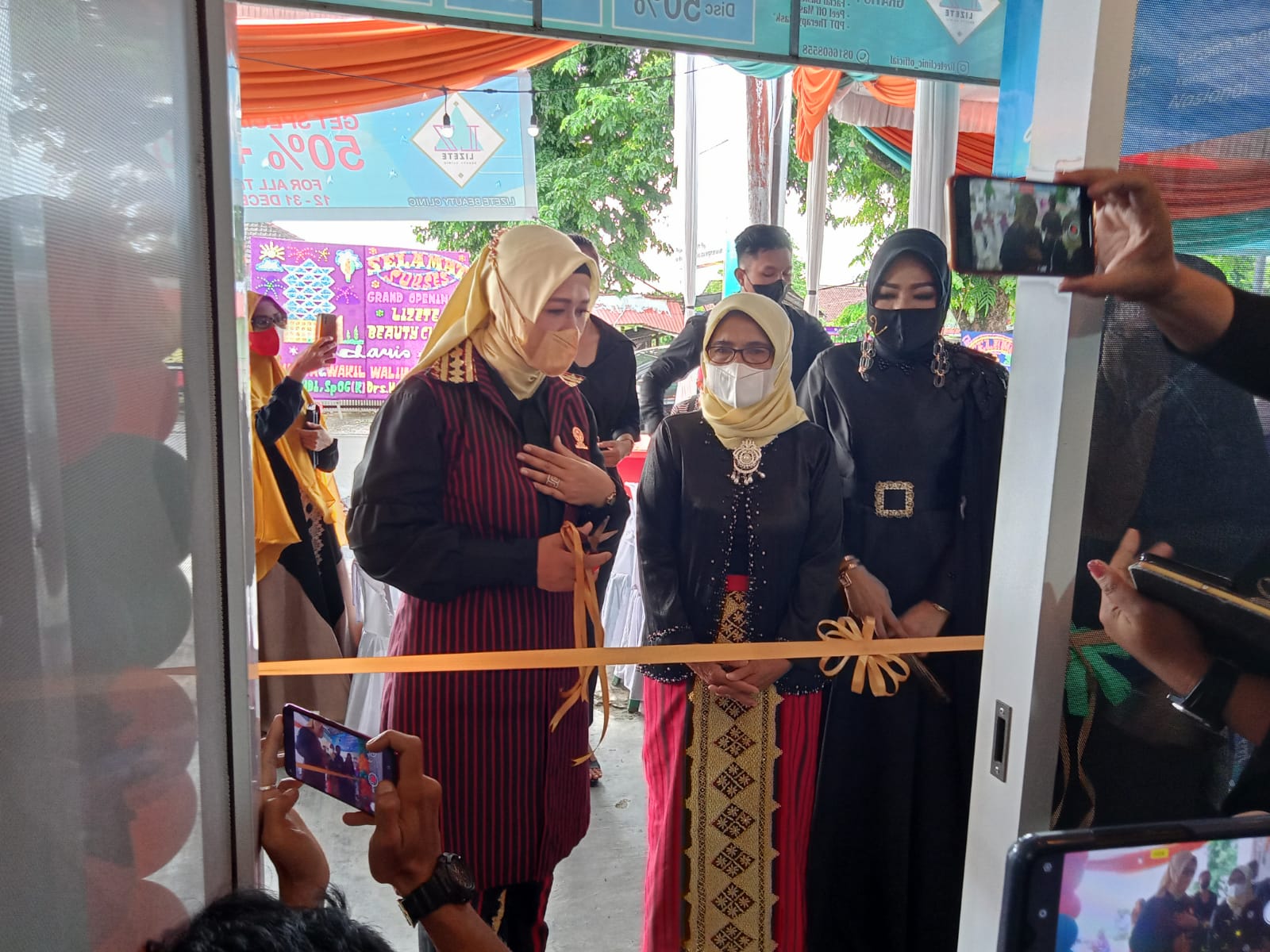 Foto, Silfia Naharani Wahdi, Berpesan Konteks Klinik Kecantikan Muslimah Owner Harus Berikan Pelayanan Terbaik Bagi Konsumen Baik Masyarakat Kota Metro