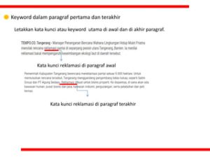 Pentingnya Menggunakan Keyword Di Paragraf Pertama Fondasi Visibilitas Konten Anda